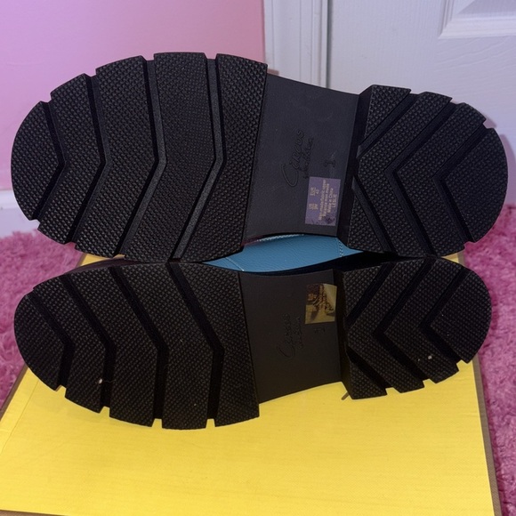 Circus By Sam Edelman Blue Black Leslie Boots Size 9 - Picture 5 of 6